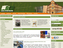 Tablet Screenshot of bauskasbiblioteka.lv